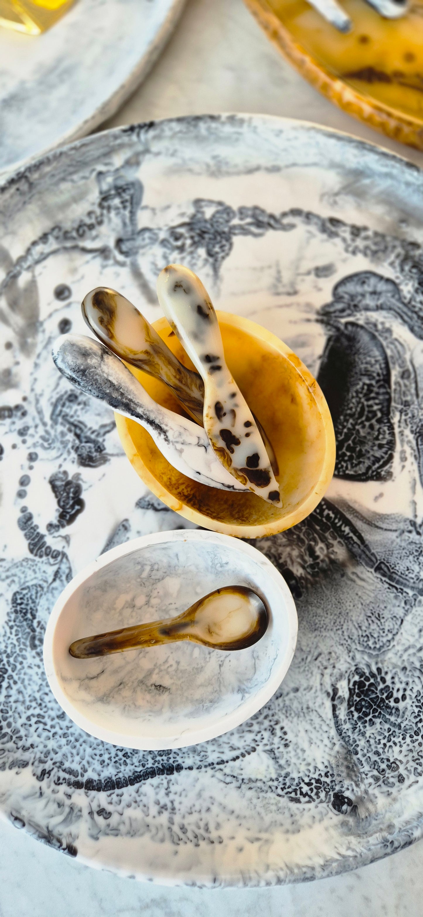 Resin Oval Bowl - Nuts+Nibbles
