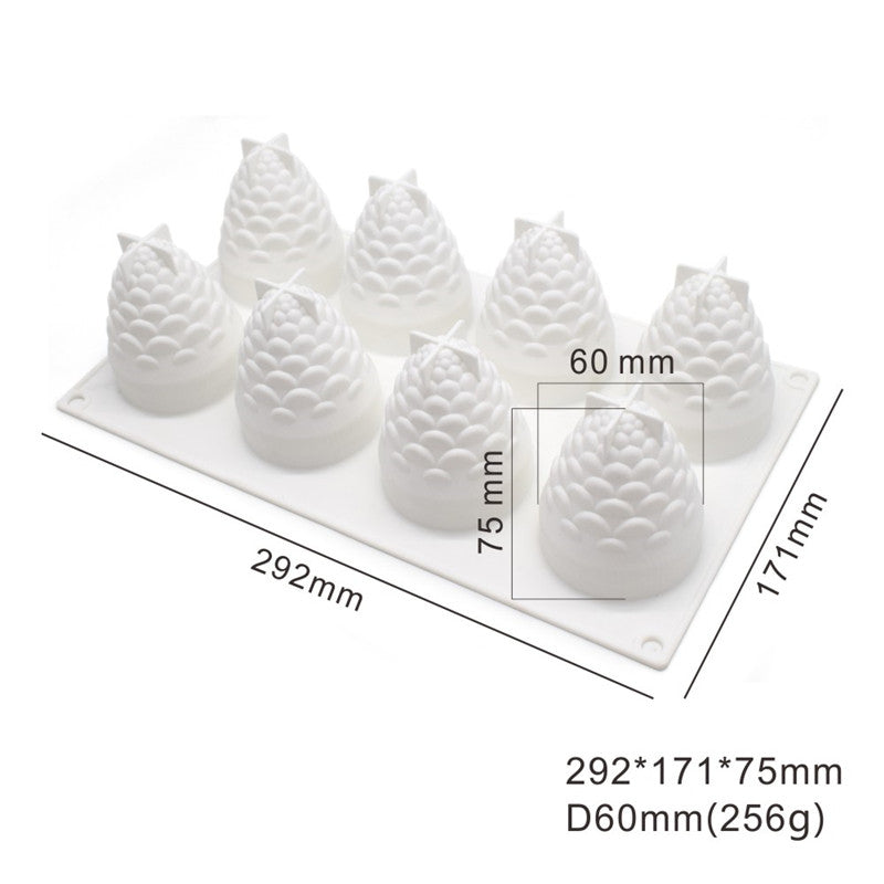 Silicone PineCone Moulds