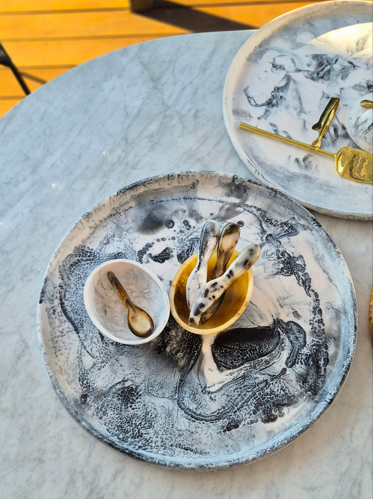 Resin Rimmed Platter Extra Large