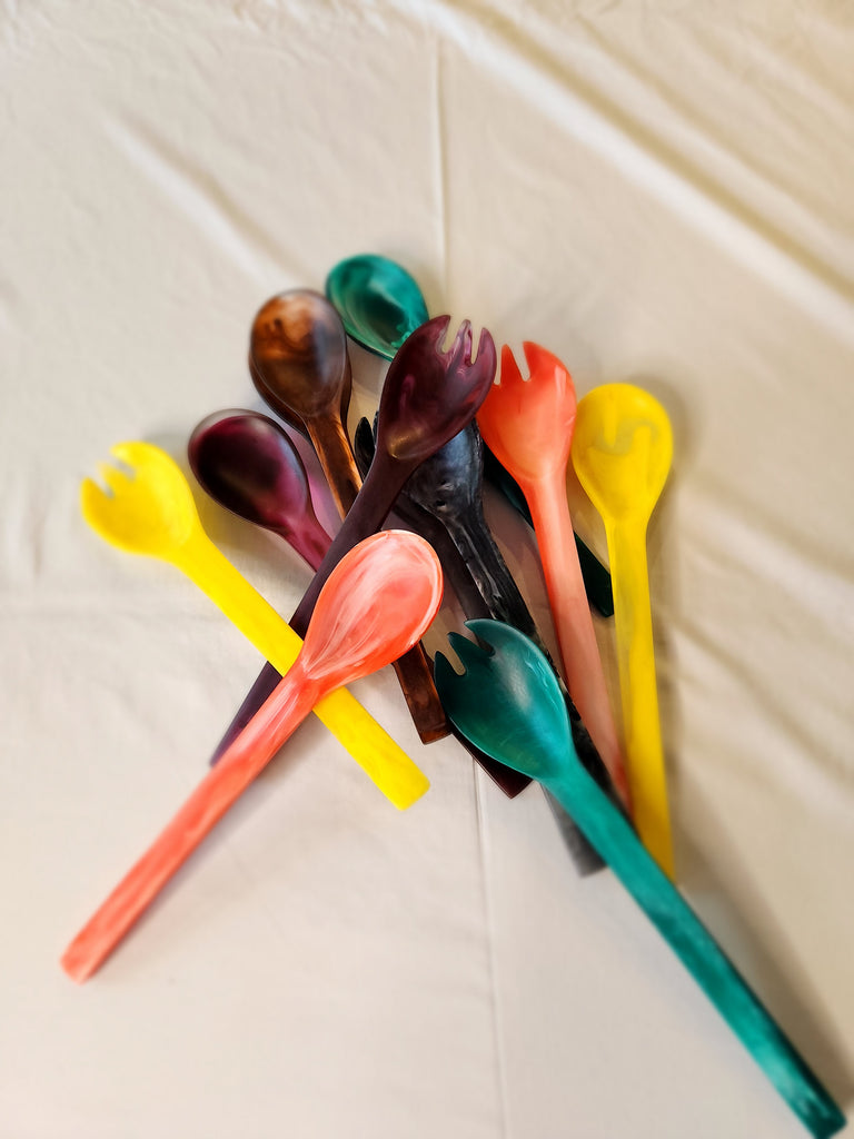 Resin Salad Servers