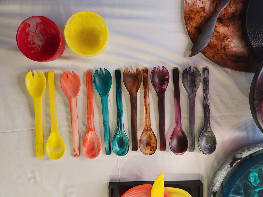Resin Salad Servers